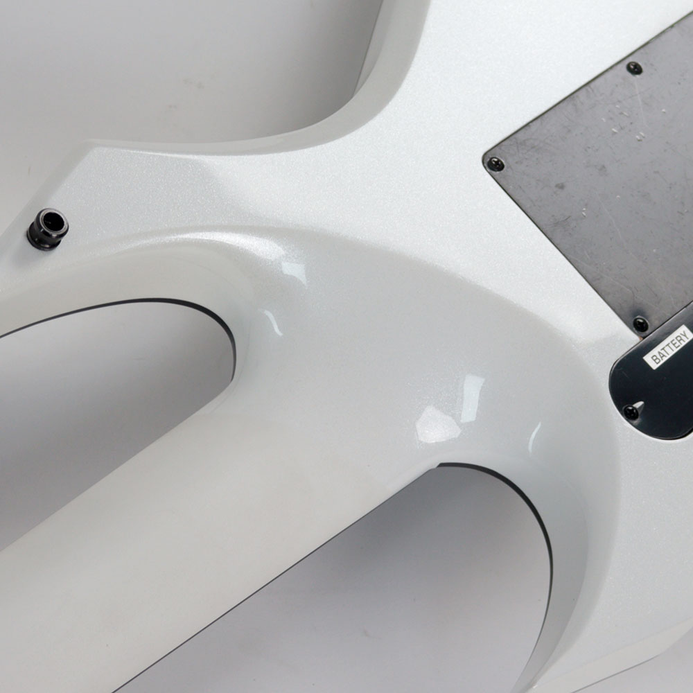 【訳あり】 B.C.Rich WARLOCK EXTREME 7 with Floyd Rose Gloss White(White Pearl) 7弦エレキギター アウトレット 詳細画像