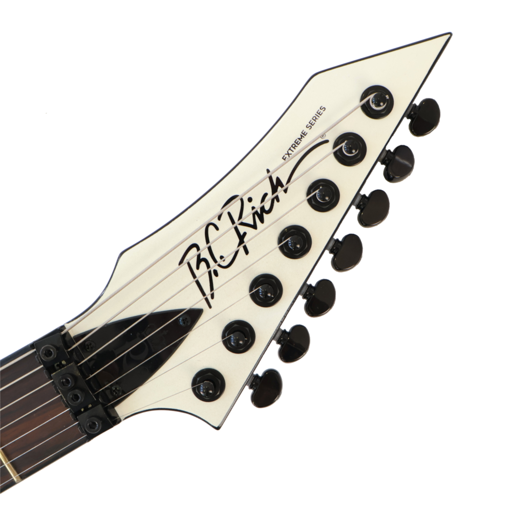 訳あり】 B.C.Rich WARLOCK EXTREME 7 with Floyd Rose Gloss White