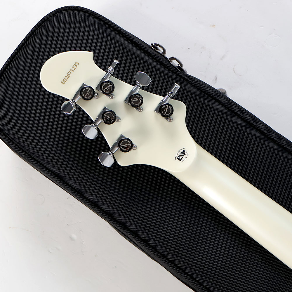 初音ミク　ギター　雪ミク　 MIKU　エドワーズ　E-STREAM EDWARDS Platinumより、E-STREAM-Miku-Custom -SNOW MIKU