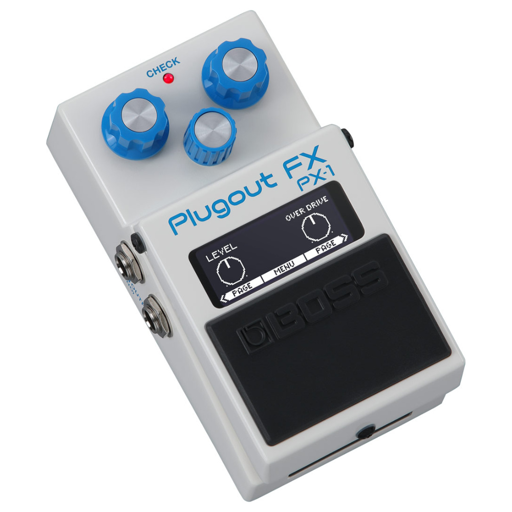 BOSS ボス PX-1 Plugout FX ギターエフェクター マルチエフェクター 本体画像 斜め 
