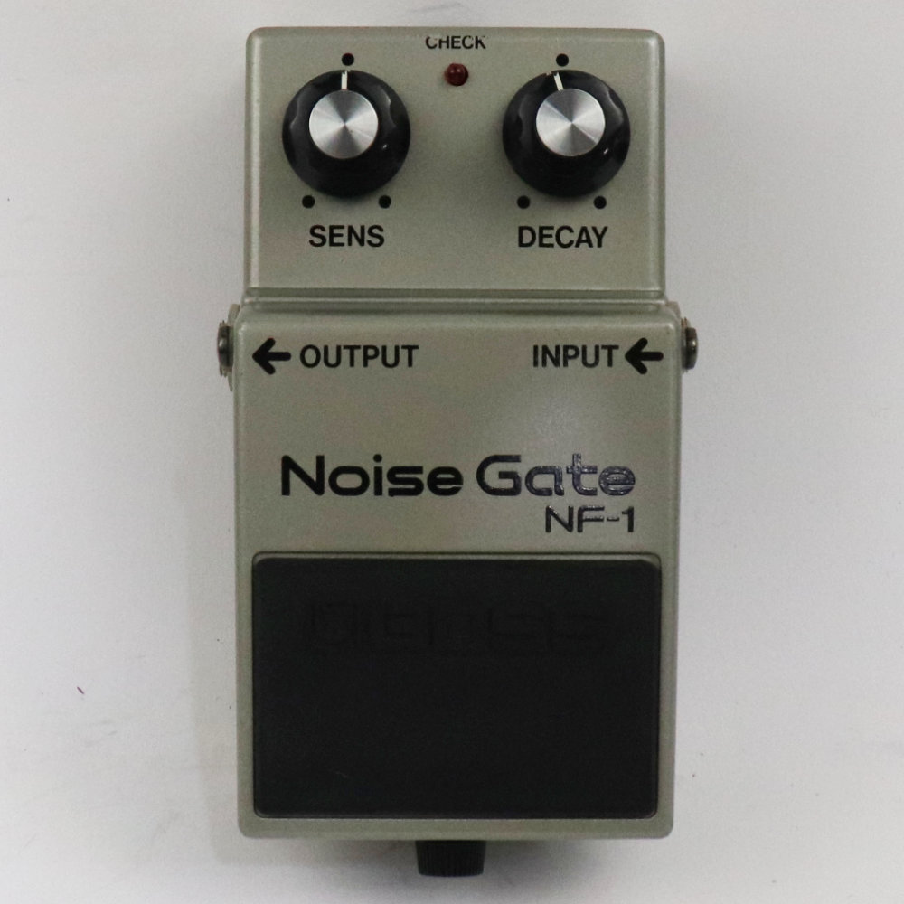 【中古】 ノイズゲート エフェクター BOSS NF-1 Noise Gate Made in Japan ギターエフェクター 正面