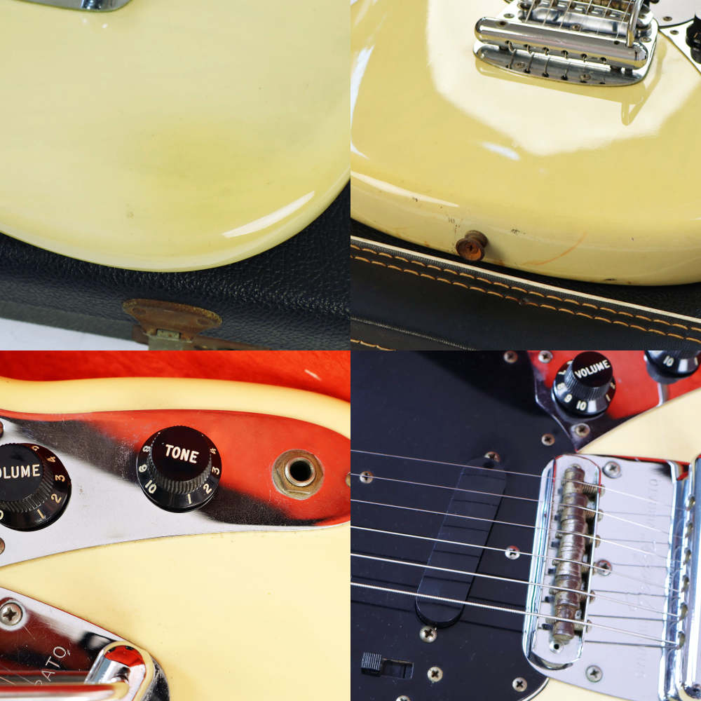 【中古】FENDER フェンダー Mustang Blonde ムスタング 1978年製 エレキギター 傷 
