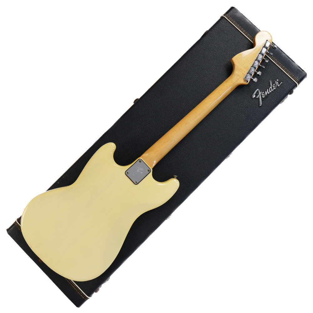 【中古】FENDER フェンダー Mustang Blonde ムスタング 1978年製 エレキギター ボディバック画像 