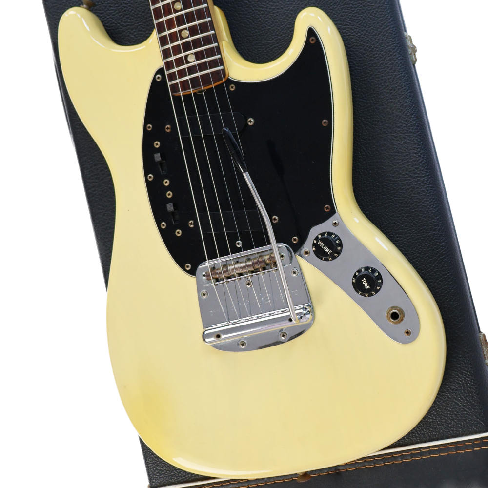 【中古】FENDER フェンダー Mustang Blonde ムスタング 1978年製 エレキギター ボディ画像 