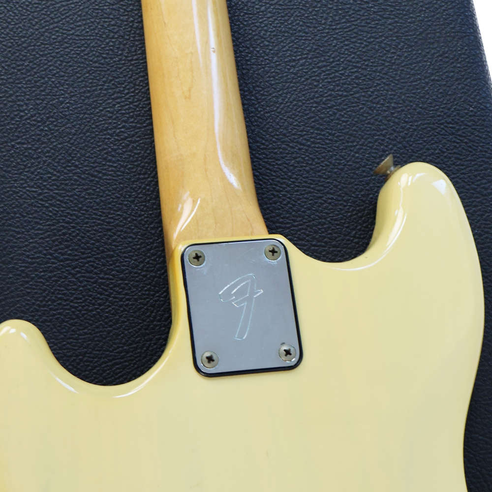 【中古】FENDER フェンダー Mustang Blonde ムスタング 1978年製 エレキギター ネックプレート