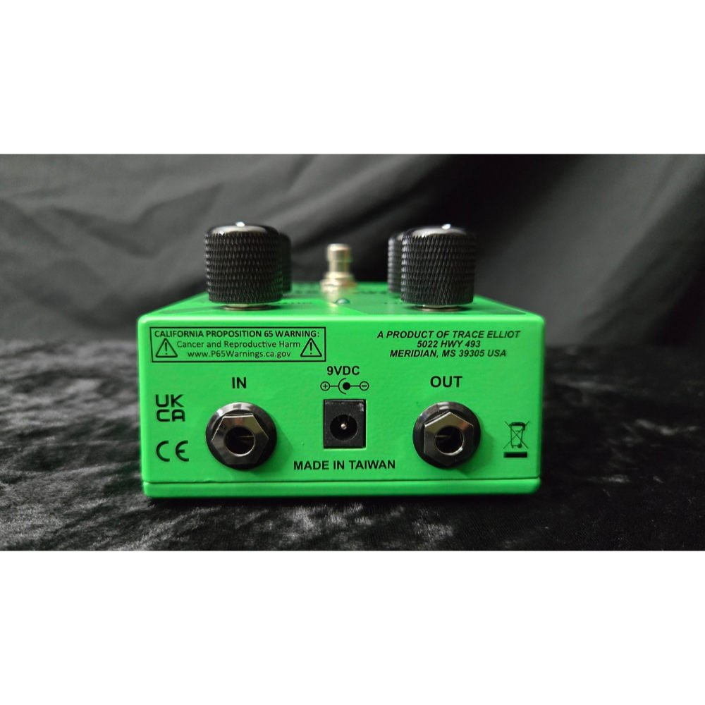 TRACE ELLIOT トレースエリオット Dual Band Compressor Pedal コンプレッサー ベース用エフェクター リア画像