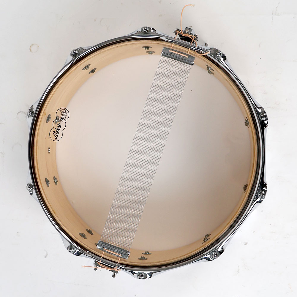 【中古】 スネアドラム ラディック Ludwig LS401 Classic Maple 14x5 裏面