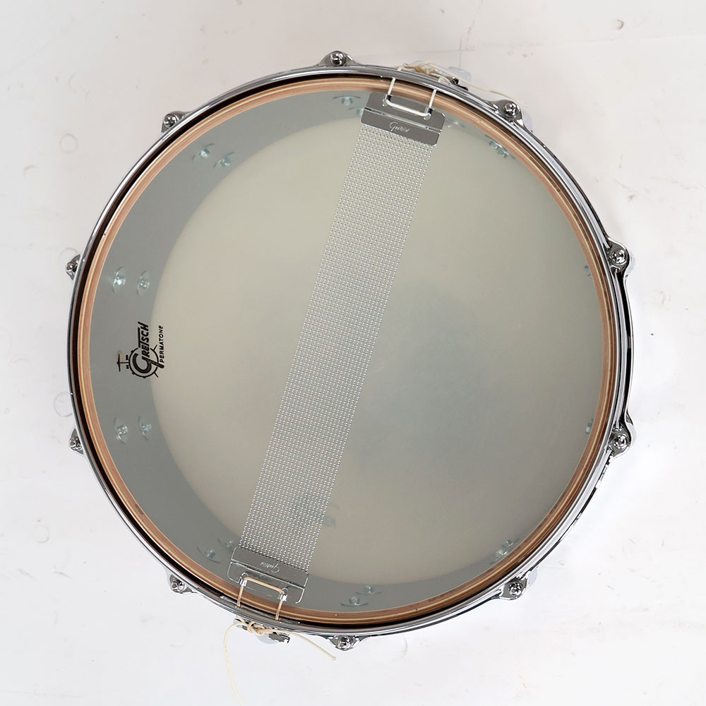 【中古】 スネアドラム グレッチ GRETSCH C-5514S CUSTOM SERIES Maple Snare 14x5.5 裏面