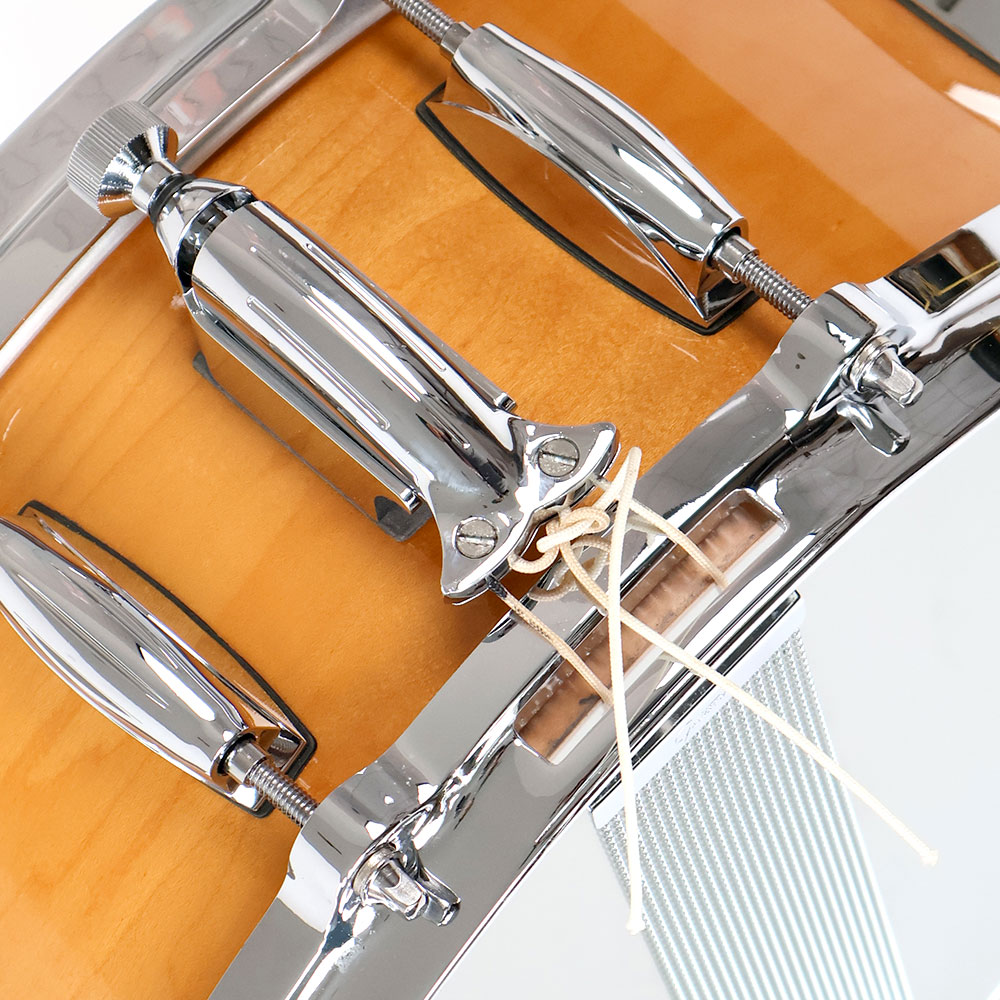 【中古】 スネアドラム グレッチ GRETSCH C-5514S CUSTOM SERIES Maple Snare 14x5.5 側面