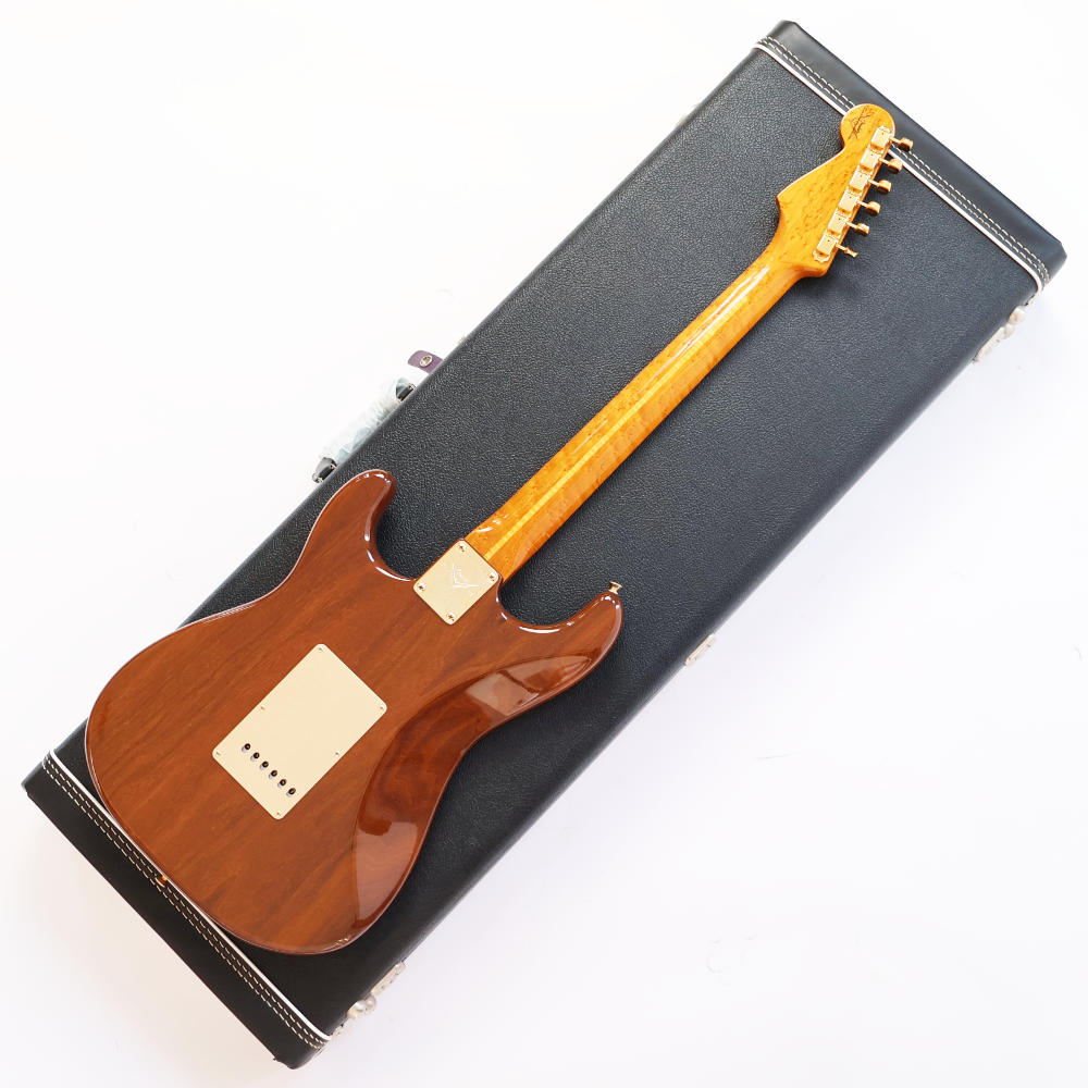 【中古】 エレキギター Fender Custom Shop ARTISAN CLARO WALNUT STRATOCASTER 2016年製 3.18kg 軽量個体 フェンダー カスタムショップ ボディバック画像