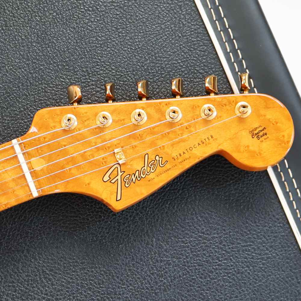 【中古】 エレキギター Fender Custom Shop ARTISAN CLARO WALNUT STRATOCASTER 2016年製 3.18kg 軽量個体 フェンダー カスタムショップ ヘッド画像