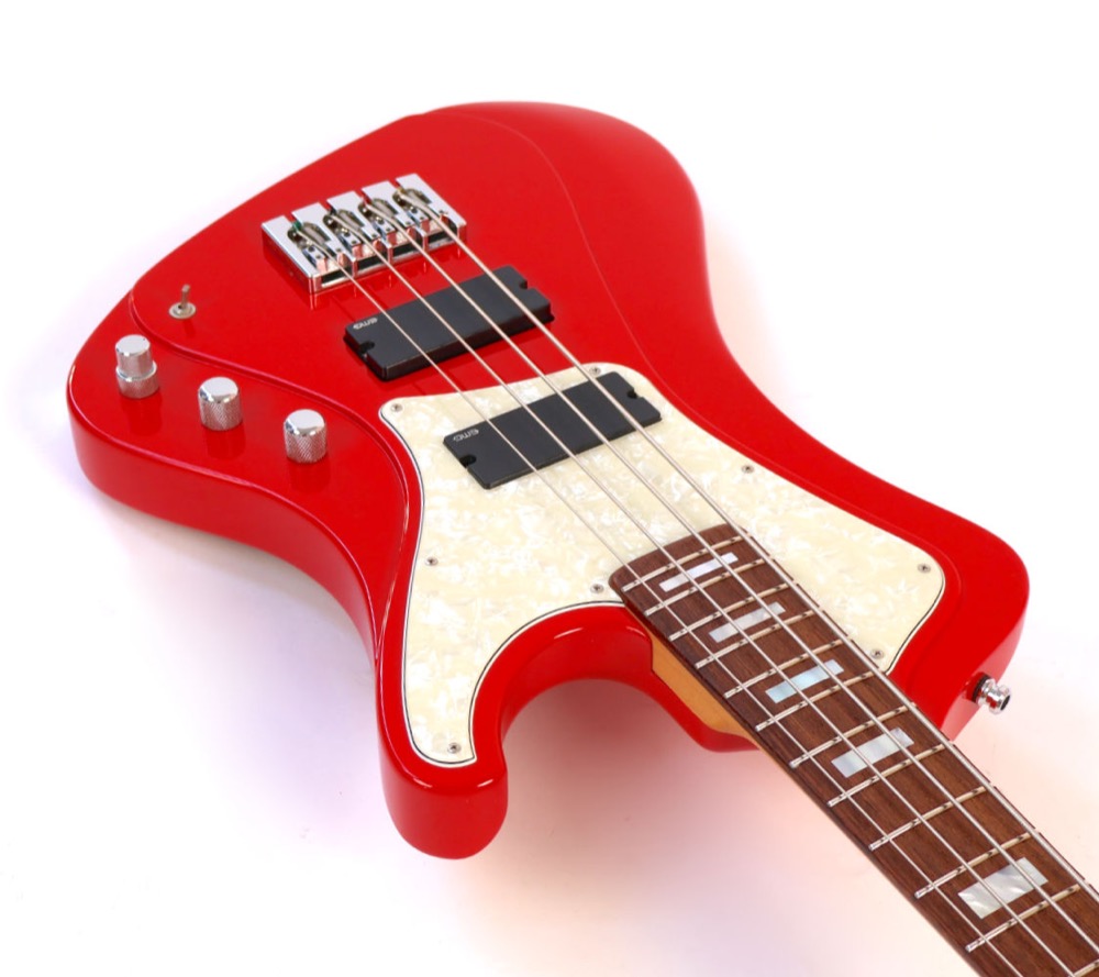 【中古】エレキベース ESP STREAM BASS Fiesta Red ネックジョイント
