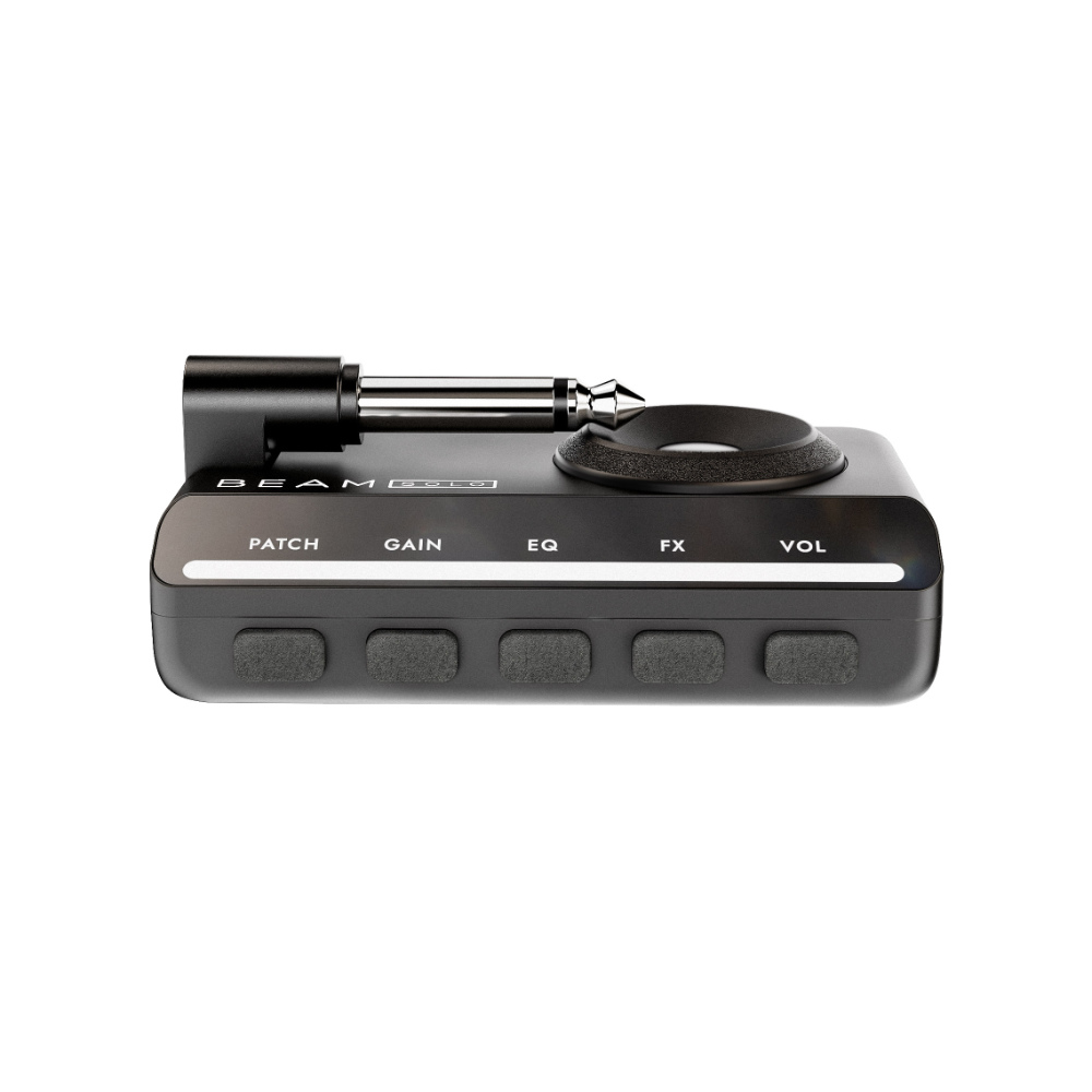 ギターヘッドホンアンプ Blackstar BEAM SOLO アプリで操るポケットサイズヘッドフォンアンプ ブラックスター ビームソロ フロント画像