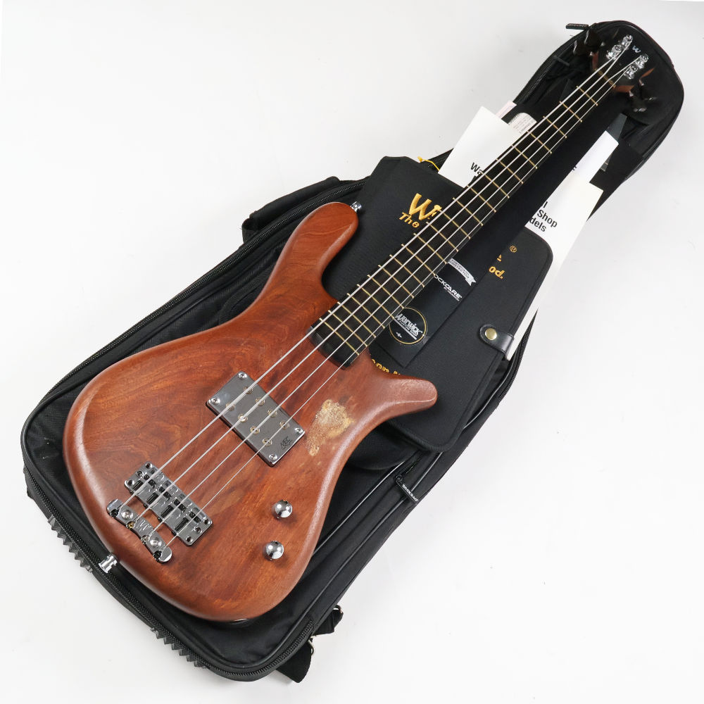 【中古】 Warwick ワーウィック Custom Shop Masterbuilt Streamer CV 4st Cheese Mahogany Natural Oil Finish 2019年製 ストリーマー パッシブ仕様 ショップオーダーモデル エレキベース