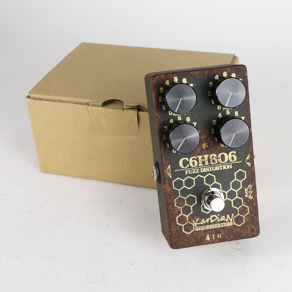 【中古】 KarDiaN カージアン Vitamin C Army Green Ver ファズ ギターエフェクター