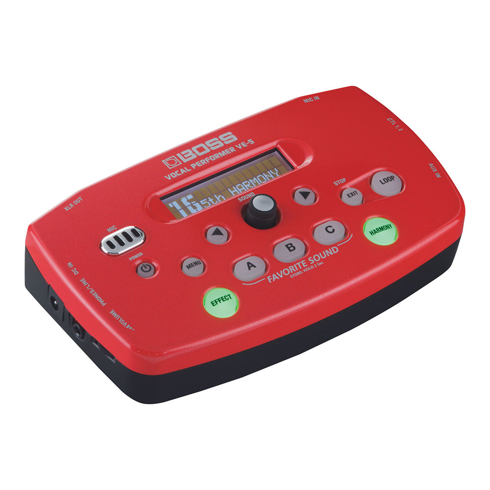 【再生品】BOSS VE-5 RD Vocal Performer アウトレット ボーカルエフェクター 全体