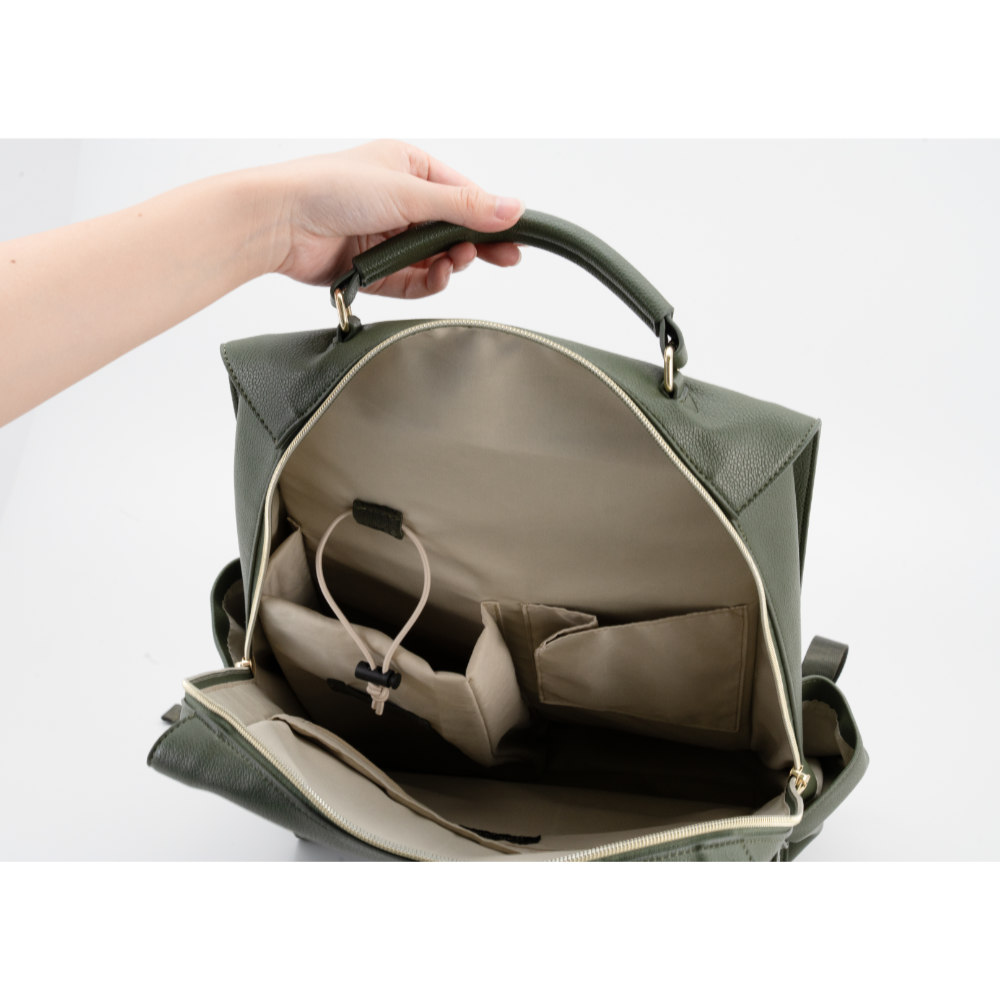 Legato Largo × Pearl Flute レガートラルゴ パールフルート LL-FLB1 #OLV オリーヴ フルートバッグ 内装画像1