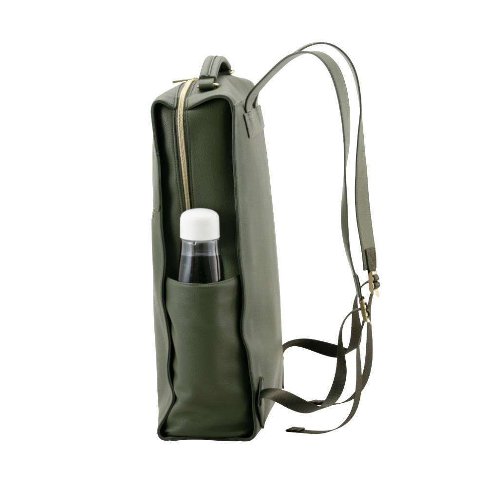 Legato Largo × Pearl Flute レガートラルゴ パールフルート LL-FLB1 #OLV オリーヴ フルートバッグ サイド画像1