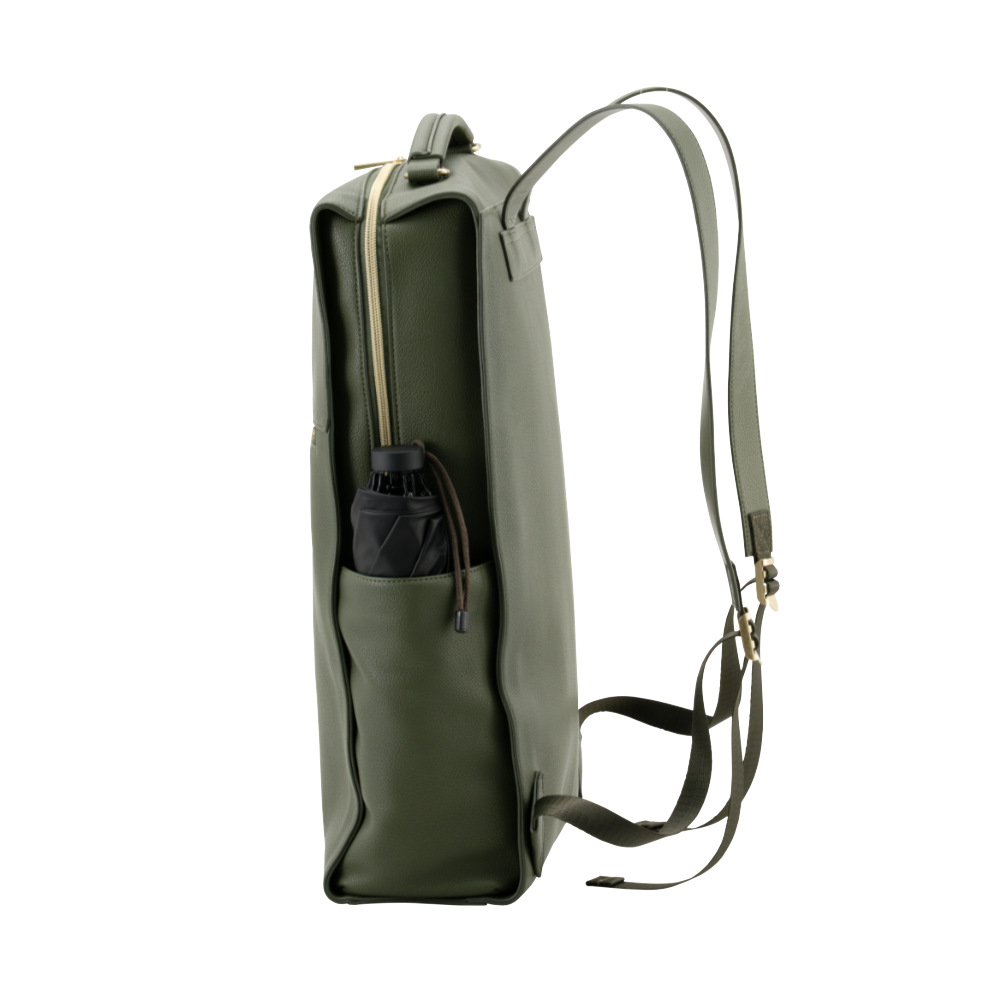 Legato Largo × Pearl Flute レガートラルゴ パールフルート LL-FLB1 #OLV オリーヴ フルートバッグ サイド画像2