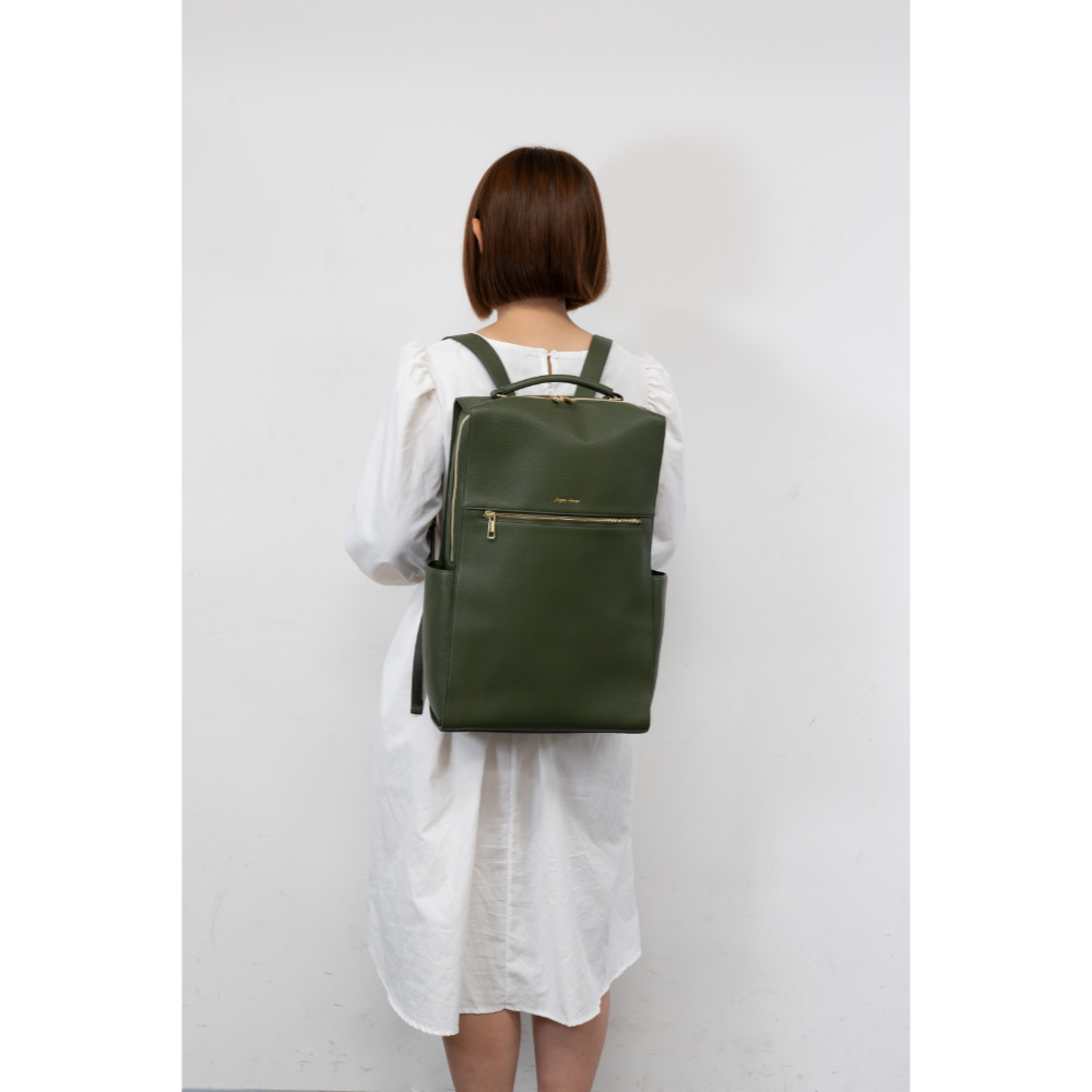 Legato Largo × Pearl Flute レガートラルゴ パールフルート LL-FLB1 #OLV オリーヴ フルートバッグ モデル画像1