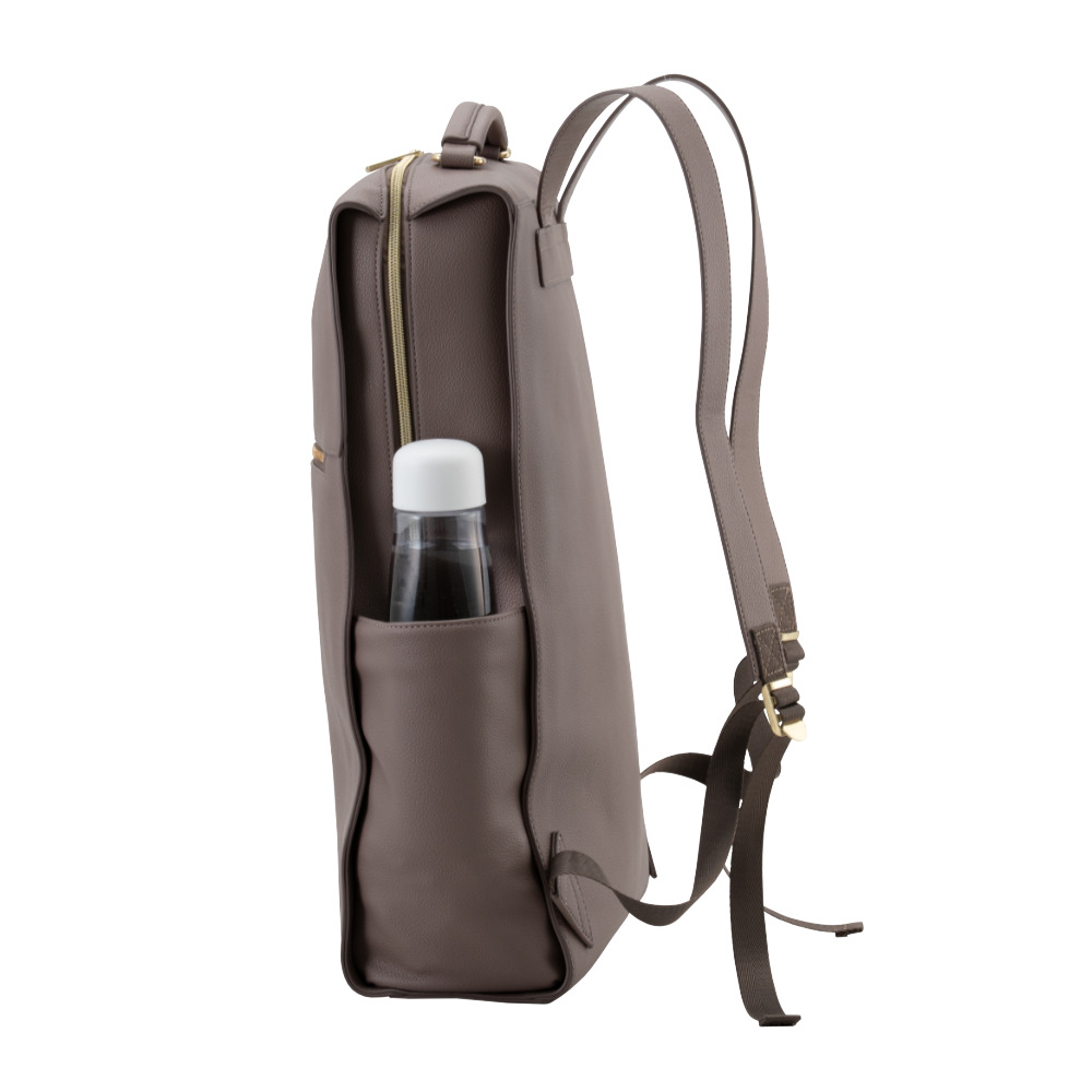 Legato Largo × Pearl Flute レガートラルゴ パールフルート LL-FLB1 #GB グレージュ フルートバッグ サイド画像1