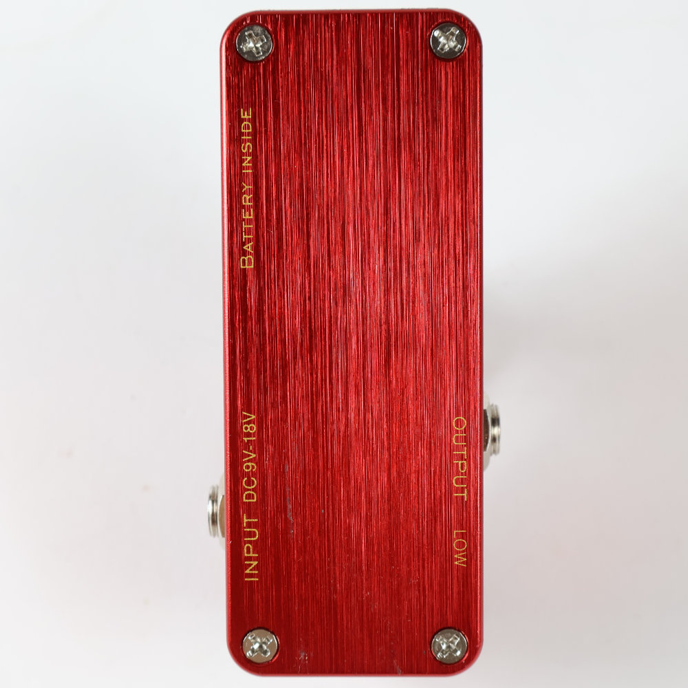 【中古】 オーバードライブ ONE CONTROL STRAWBERRY RED OVER DRIVE ワンコントロール ストロベリーレッド ワンコン 底面