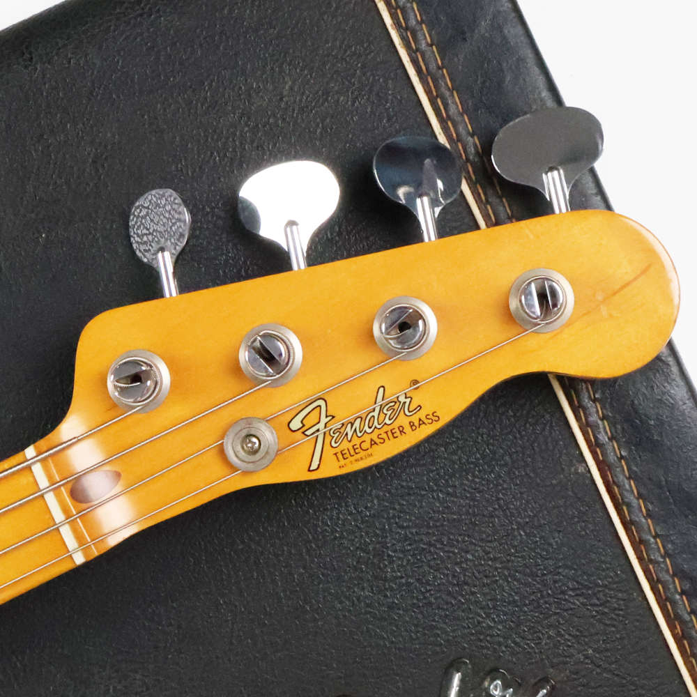 【中古】Fender フェンダー Telecaster Bass Blonde 1968年製 テレキャスターベース エレキベース ヘッド画像