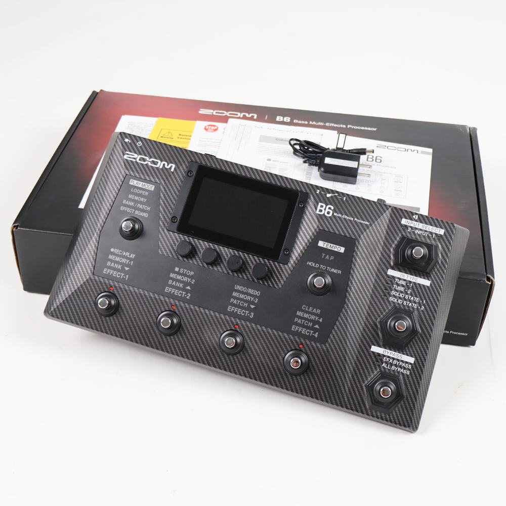 楽天市場】【専用ケース付属！】ZOOM B6 ズーム ベース マルチ