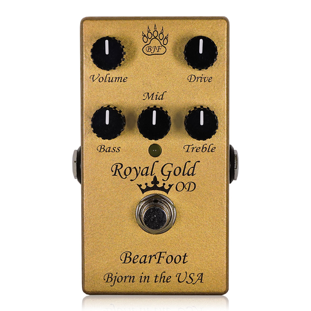 BearFoot FX ベアフットエフェクツ Royal Gold OD オーバードライブ ギターエフェクター