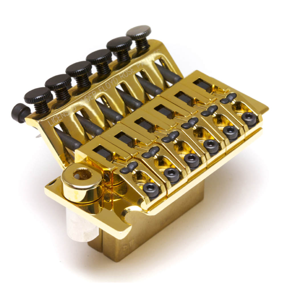 GRAPH TECH グラフテック PS-0080-G0 String Saver Floyd Rose Style Bridge ゴールド ギターブリッジ