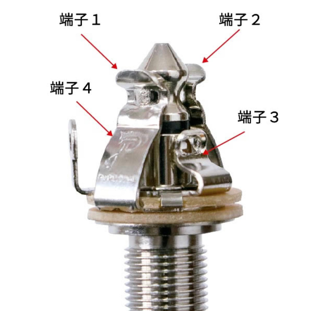 Pure Tone ピュアトーン PTT2BN ステレオジャック ブラックニッケル 詳細