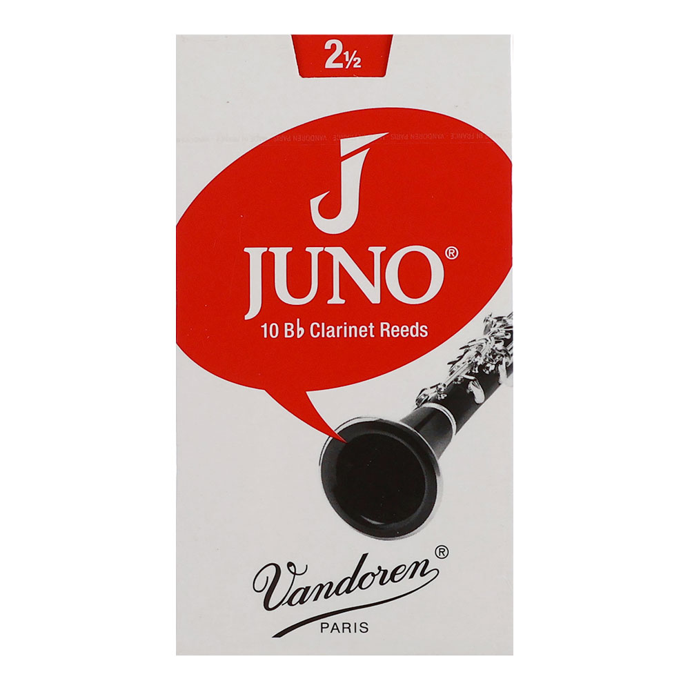Vandoren バンドーレン JCR0125 JUNO B♭クラリネット用リード 10枚入り ［2.5］