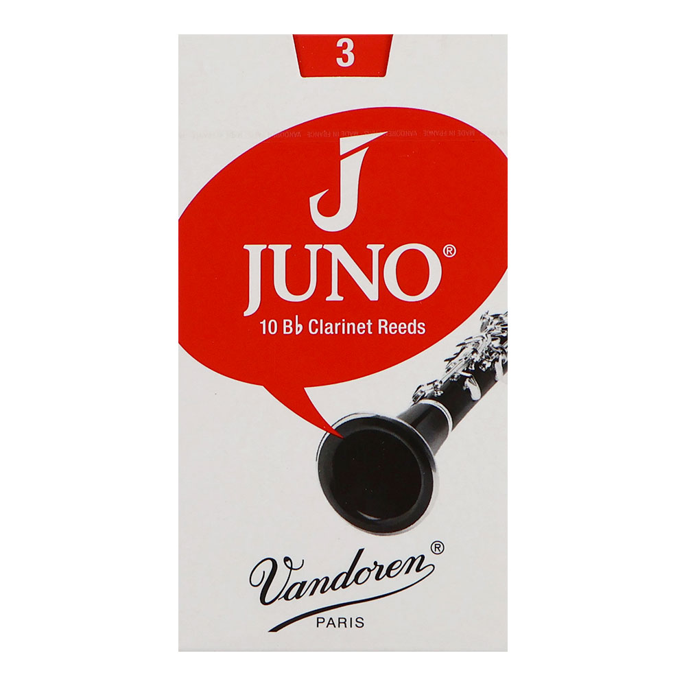 Vandoren バンドーレン JCR013 JUNO B♭クラリネット用リード 10枚入り ［3］