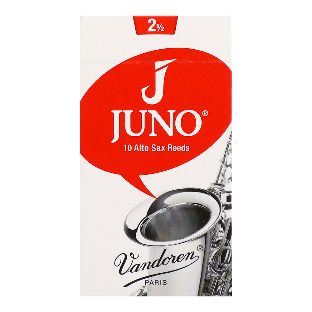 Vandoren バンドーレン JSR6125 JUNO アルトサックス用リード 10枚入り ［2.5］