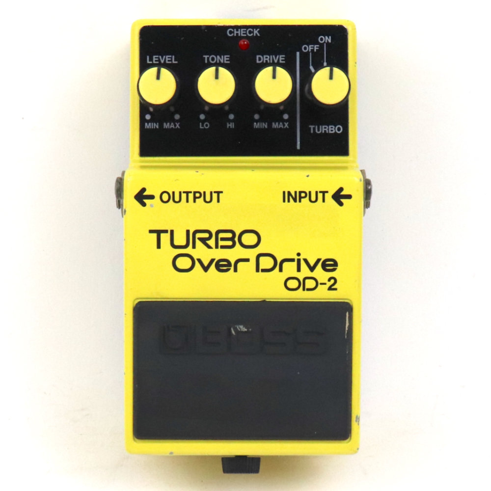 【中古】ターボオーバードライブ エフェクター BOSS OD-2 TURBO OverDrive ボス ギターエフェクター