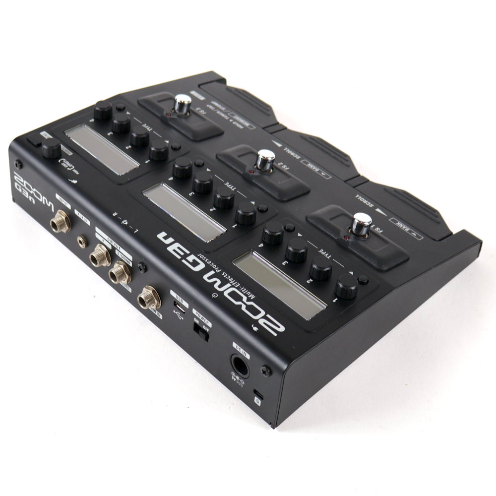 【中古】 マルチエフェクター ZOOM G3n ズーム 左サイド