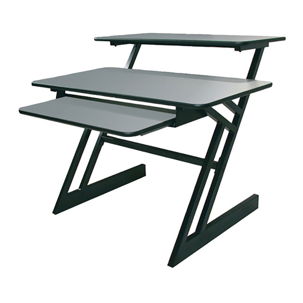 【訳あり】アウトレット QUIK-LOK Z250 キーボードスライダ付2段ワークステーション