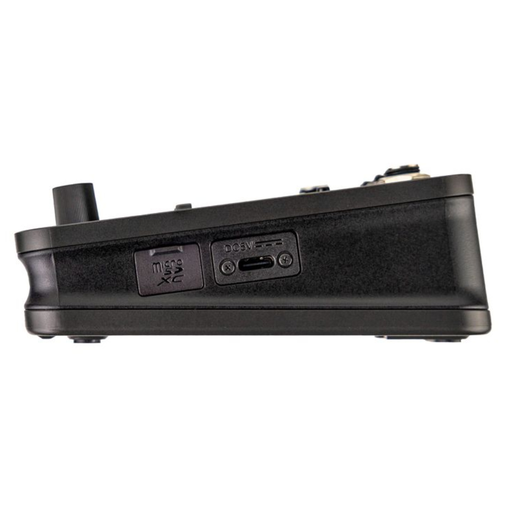 ZOOM ズーム LIVETRAK L6max 12ch デジタルミキサー&レコーダー 本体画像 横