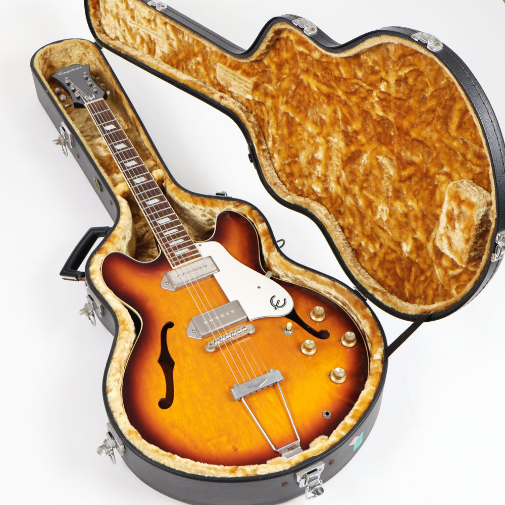中古】 Epiphone エピフォン CASINO Sunburst Orange Label 1989年製