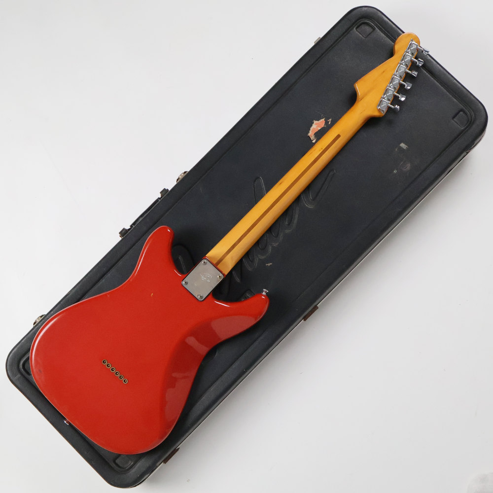 【中古】Fender フェンダー Lead III Morocco Red 1982年製 エレキギター ボディバック画像 