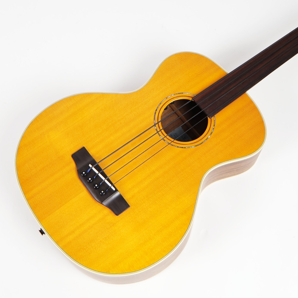 【中古】 K.YAIRI YB-2-FL NS 2014年製 フレットレス エレクトリックアコースティックベース ボディトップ