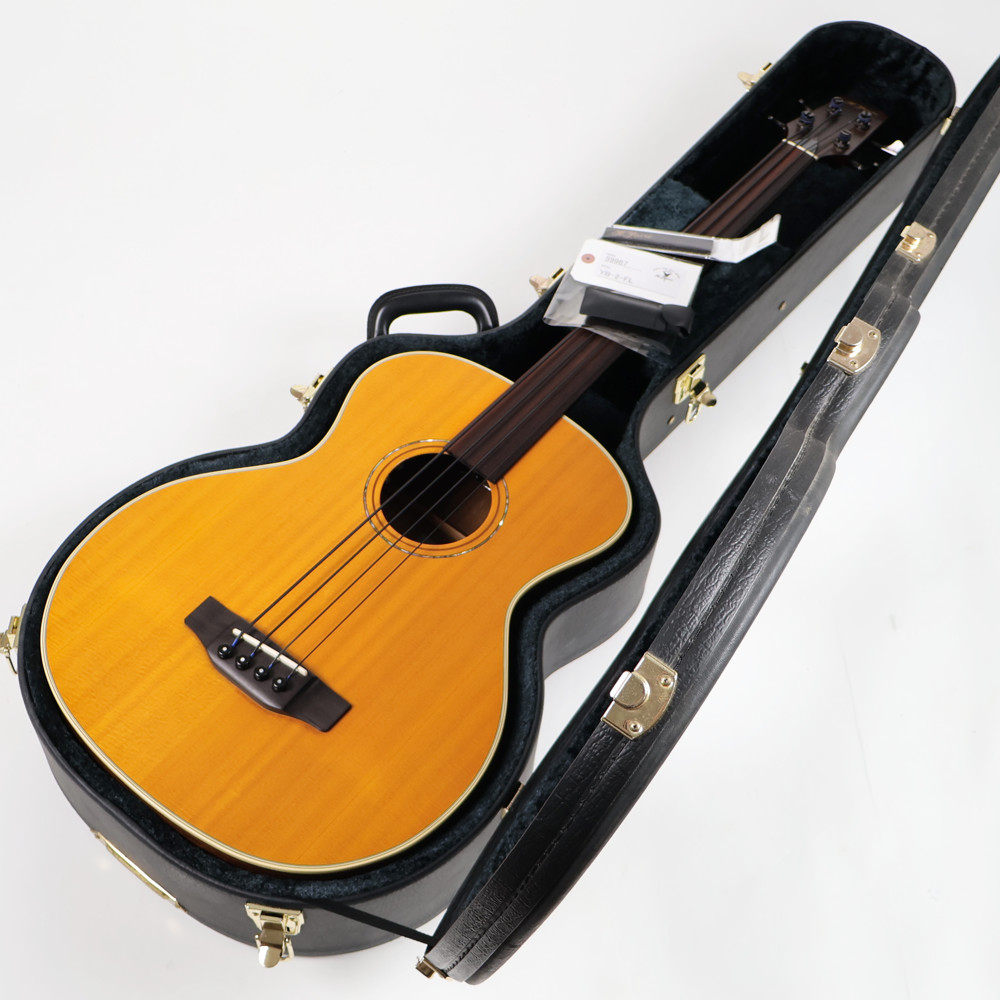 【中古】 K.YAIRI YB-2-FL NS 2014年製 フレットレス エレクトリックアコースティックベース ケース
