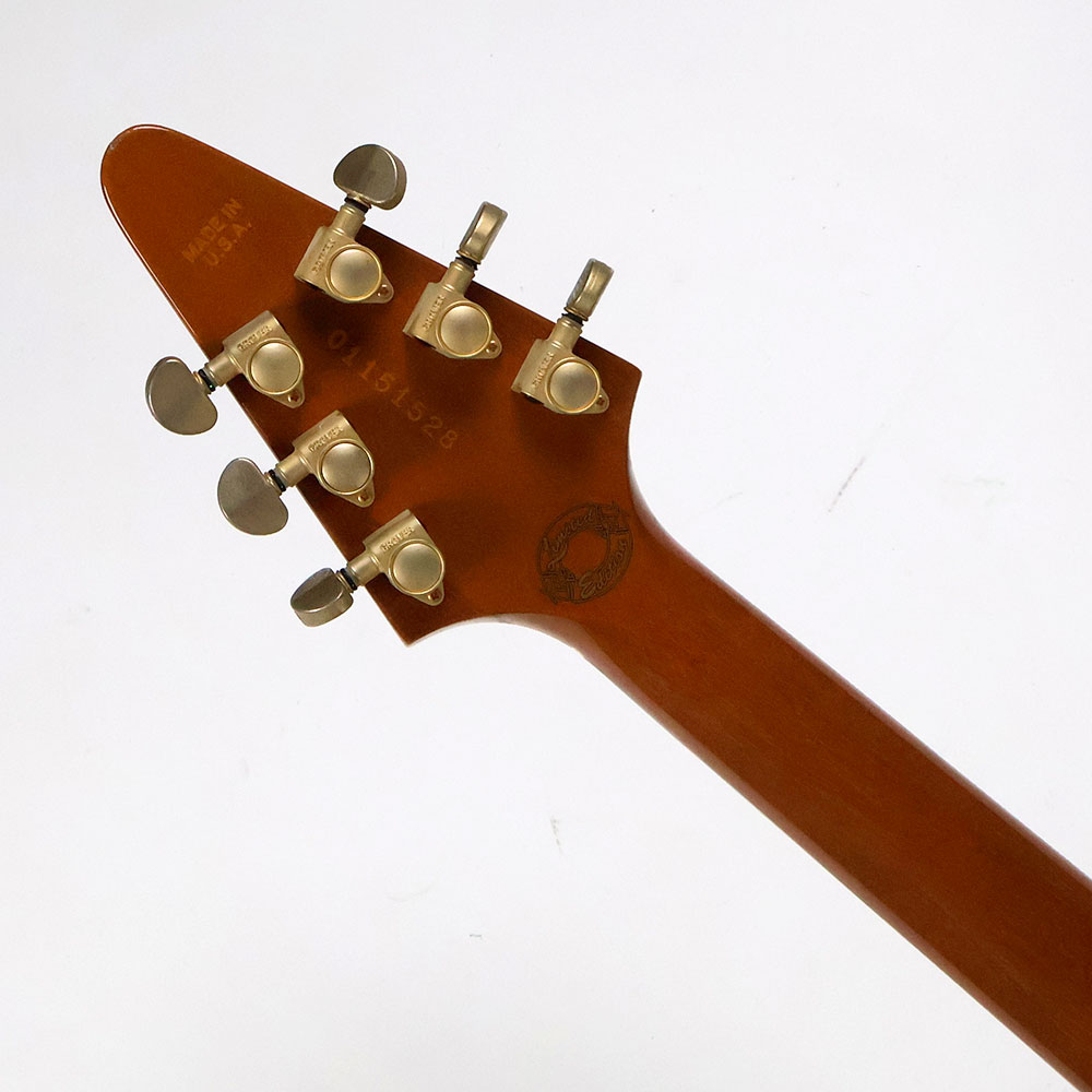 【中古】 エレキギター Gibson Flying V ’98 Limited Edition Natural 2001年製 ギブソン フライングV 496R/500Tピックアップ搭載 ヘッド
