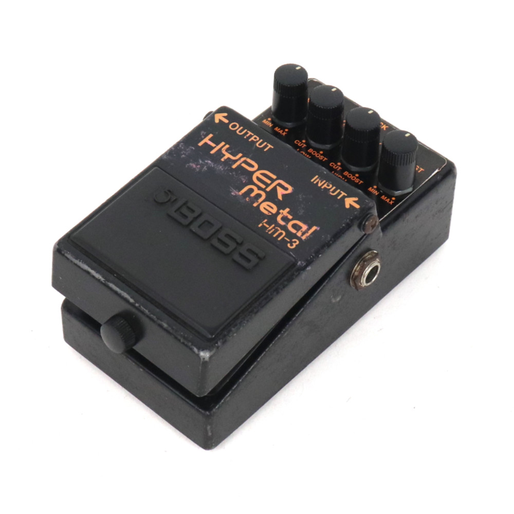 【中古】 ハイパーメタル BOSS HM-3 HYPER Metal ギターエフェクター ディストーション 斜めアングル画像
