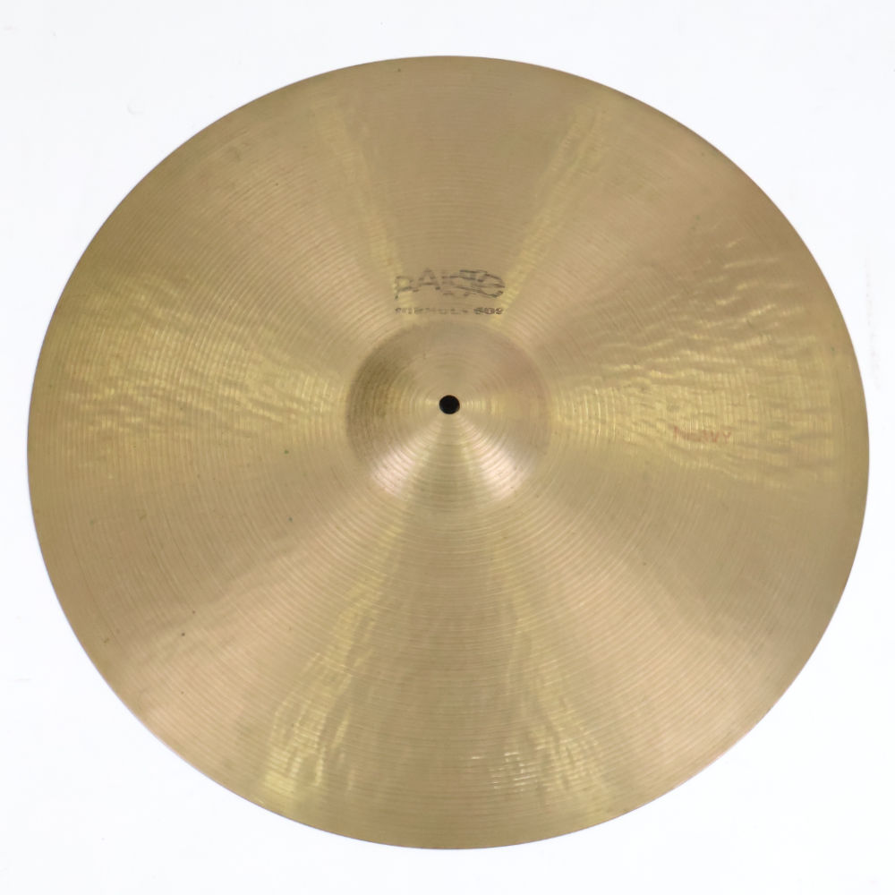 【中古】 ライドシンバル パイステ PAISTE Formula 602 HEAVY RIDE 20インチ 1970s ビンテージシンバル