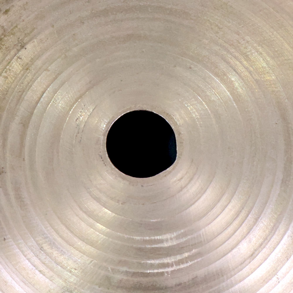 【中古】 ライドシンバル パイステ PAISTE Formula 602 HEAVY RIDE 20インチ 1970s ビンテージシンバル 穴の歪み