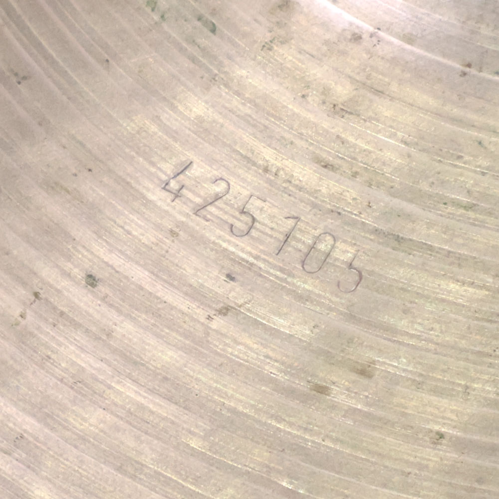 【中古】 ライドシンバル パイステ PAISTE Formula 602 HEAVY RIDE 20インチ 1970s ビンテージシンバル シリアル