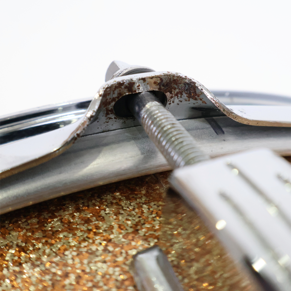 【中古】 スネアドラム ラディック Ludwig 908P Jazz Festival SPARKLING GOLD PEARL 詳細画像