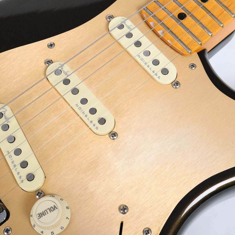 【中古】 エレキギター Fender American Ultra Stratocaster Maple Fingerboard Texas Tea 2022年製 フェンダー アメリカンウルトラストラトキャスター 色はげ