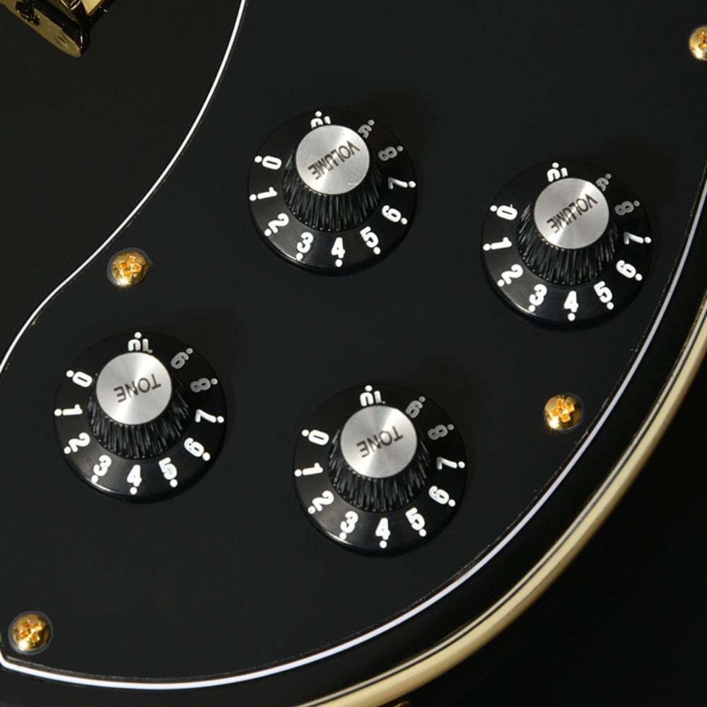 BACCHUS バッカス Universe Series BTLC-1-RSM/R BLK エレキギター コントロール部